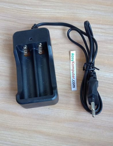 Charger Baterai 18650 2 slot listrik