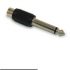 Converter Jack Mic 3.5 to RCA 2.5 Female