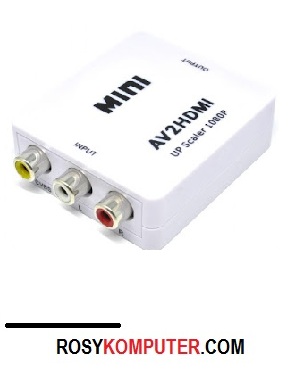 Converter AV / RCA To HMDI , AV2HDMI