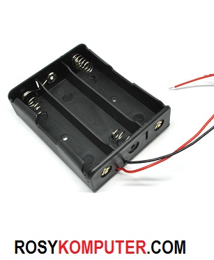 Holder Baterai 18650 3 Slot