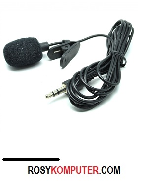 Microphone Clip 3.5mm Untuk Smartphone / Laptop