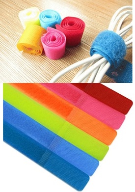 Velcro Pengikat Kabel Kretekan Warna