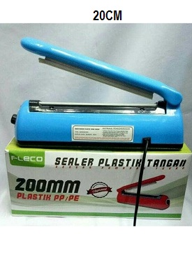 Hand Impulse Sealer Plastik, Alat Mesin Pres Penyegel 20cm