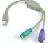 Kabel Converter USB to PS2 ( 2 port)