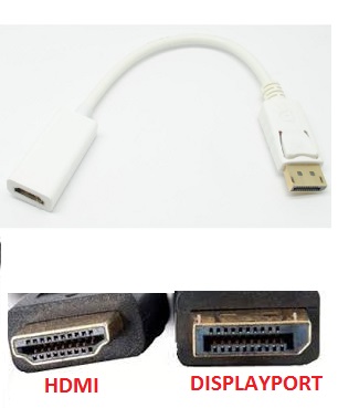 Kabel Konverter Displayport to HDMI