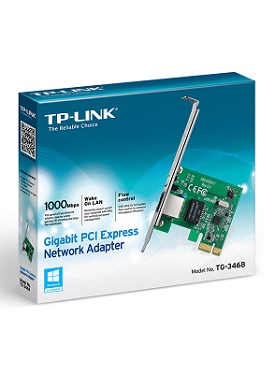 LAN CARD TP-LINK TG-3468 GIGABIT PCI EXPRESS NETWORK ADAPTER