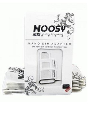 Adaptor Simcard Noosy, Nano Adapter 3in1