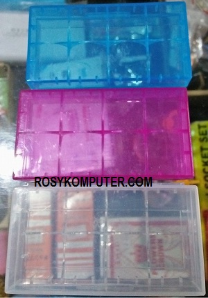 Case Box Tempat Baterai 18650 2slot