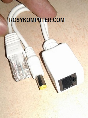 Kabel POE Splitter Network/ Camera CCTV