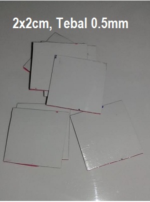 Thermal Pad 2x2cm Tebal 0.5mm