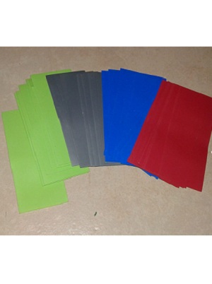 Plastik Bungkus Pelindung Baterai 18650 Warna