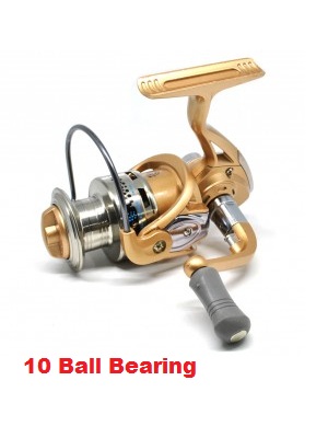 Reel Gulungan Pancing Fishing Spinning 10 Ball Bearing Metal FB4000