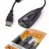 USB SoundCard Kabel Steel Sound 5HV2 Virtual 7.1 Surround