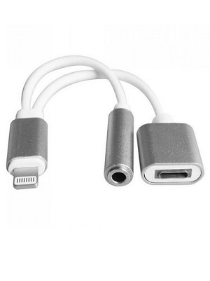 Converter Lightning Iphone To Audio Jack 3.5mm Headphone