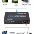 HDMI Splitter 4 Ports Full HD 1080p 3D + Power Adapter
