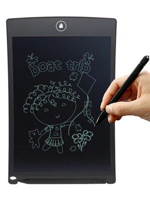 Papan Tulis LCD Writing Tablet Board 8,5 inchi (Elektrik / Digital)