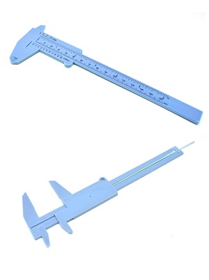 Penggaris Jangka Sorong Plastik Vernier Caliper 150mm