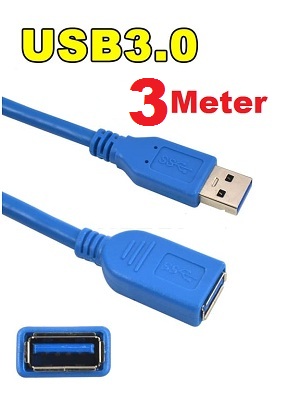 Kabel Extension USB 3.0 Perpanjangan 3m (Male – Female)