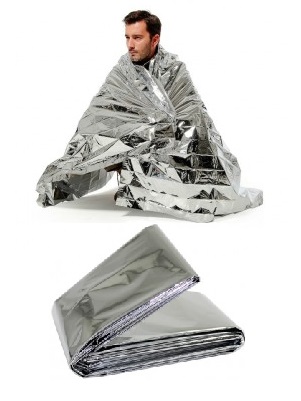 Selimut Foil Anti Dingin Emergency Blanket Multifungsi