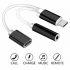 Kabel Adapter Splitter USB Type C to Audio Headset + type C