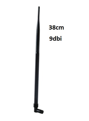 Antena Omni 9dbi high power 2,4Ghz 38cm