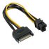 Kabel Power Sata VGA 15 pin –  6 pin