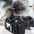 Mic Microphone Camera DSLR Double Filter + Bulu