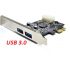 PCIE Card, PCI-Express USB 3.0 2 port