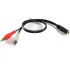 Kabel Converter Audio 3.5mm Female ke RCA Male