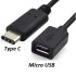 Kabel Converter USB Type C to Micro USB Female