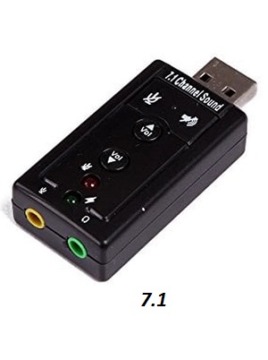 Usb Sound Card 7.1