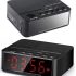 Speaker Bluetooth Portable + Radio, Jam Alarm Led