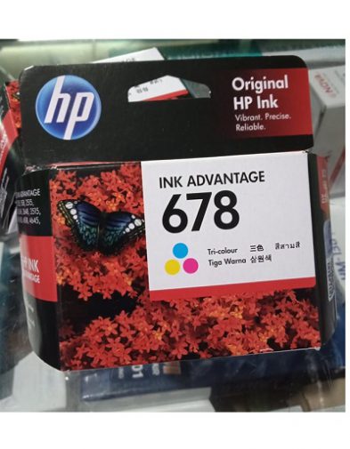 Tinta Catridge HP 678 Original Color