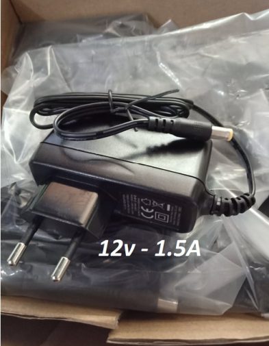 Charger Adaptor 12v – 1.5A