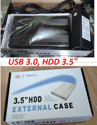 HDD Enclosure 3,5″ USB 3.0