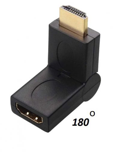 HDMI Male to HDMI Female 180 derajat