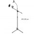 Arm Stand Mic + Holder HP + Pop Filter Tinggi 136cm