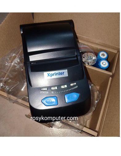 Printer Kasir Bluetooth Portable Baterai Cas 18650