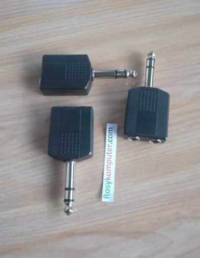 Splitter Jack Audio 6.5mm (Mic , Gitar, dll)