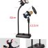 Holder HP Fleksibel, Stand Mic , Pop filter meja