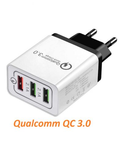 Charger Qualcomm QC 3.0 USB 3 Port