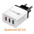 Charger Qualcomm QC 3.0 USB 3 Port