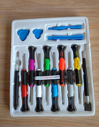 Obeng set, Alat Reparasi HP 16 Pcs