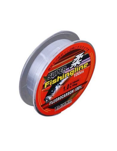 Senar Benang Pancing Bening Fluorocarbon 100m