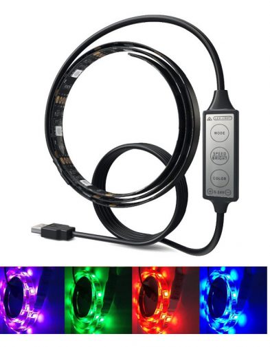 USB Led Strip RGB, Lampu CPU , TV