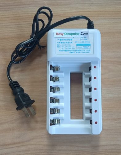 Charger Baterai AA / AAA 6 Slot