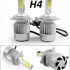 Lampu Mobil Depan Led Headlight H4 Cob Sepasang