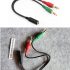 Kabel Audio Aux Female to Male 2 (merah-hijau)