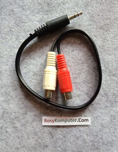 Kabel Converter Audio to RCA 2 Female