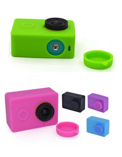 Cover Silikon Penutup Camera + Lensa  Xiaomi yi